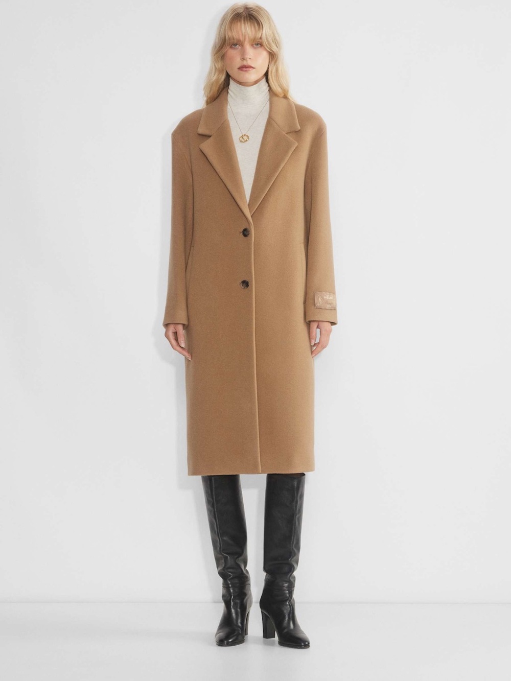 Wilfred The Only Coat Wool Cashmere Oversized Coat | Camel | Women’s 1